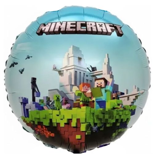 Кулька круг Майнкрафт - всесвіт з гелієм