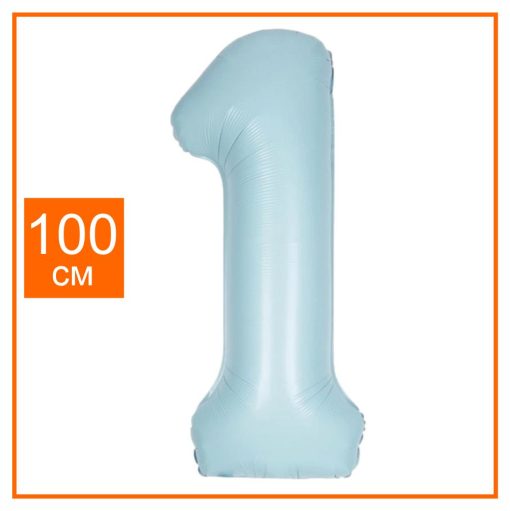 Блакитні ніжно | 100 см